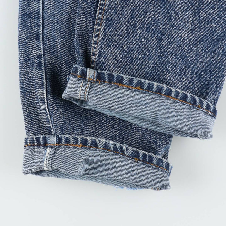 1990'S Levi's 505-0212 Tapered Denim Pants, Made in USA, Men's Size W34 (approx.), Vintage cotton blue type Vintage Second Hand