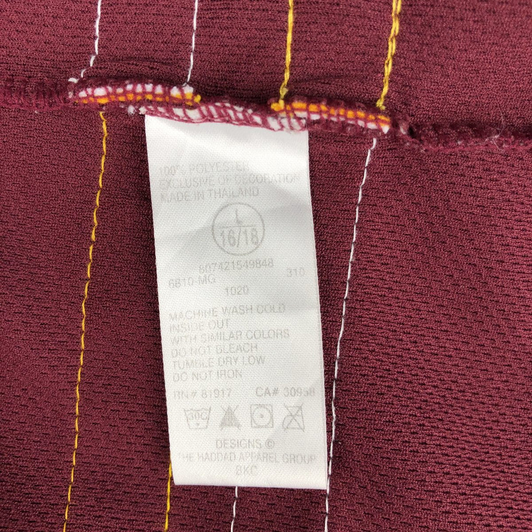 ~2000'S Nike TEAM MINNESOTA University of Minnesota Lace-up 3/4 Sleeve College Game Shirt Hockey Shirt Men's Size L polyester burgundy type Vintage Second Hand
