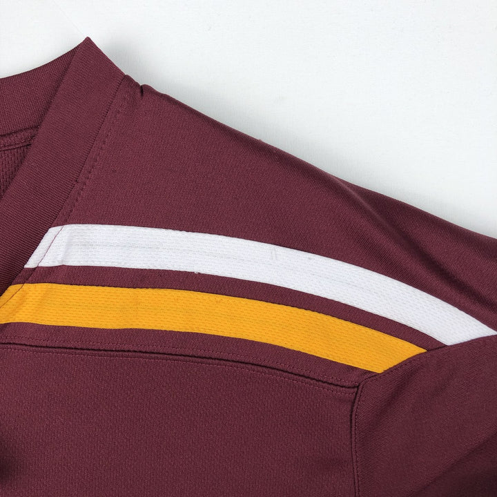 ~2000'S Nike TEAM MINNESOTA University of Minnesota Lace-up 3/4 Sleeve College Game Shirt Hockey Shirt Men's Size L polyester burgundy type Vintage Second Hand