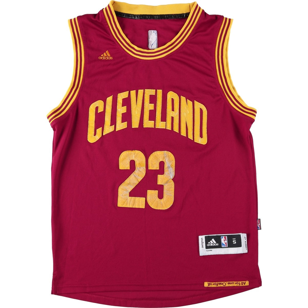 Adidas NBA Cleveland Cavaliers Swingman Game Shirt Replica Uniform (Men's Size S) unclear burgundy type Vintage Second Hand