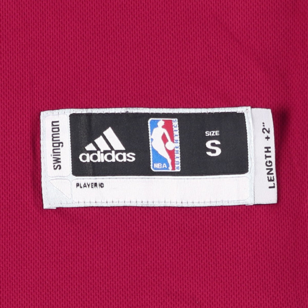 Adidas NBA Cleveland Cavaliers Swingman Game Shirt Replica Uniform (Men's Size S) unclear burgundy type Vintage Second Hand