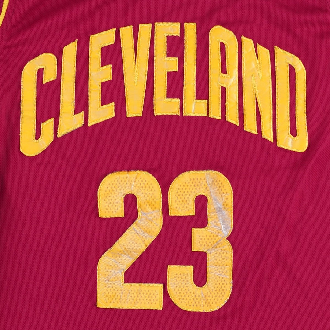 Adidas NBA Cleveland Cavaliers Swingman Game Shirt Replica Uniform (Men's Size S) unclear burgundy type Vintage Second Hand