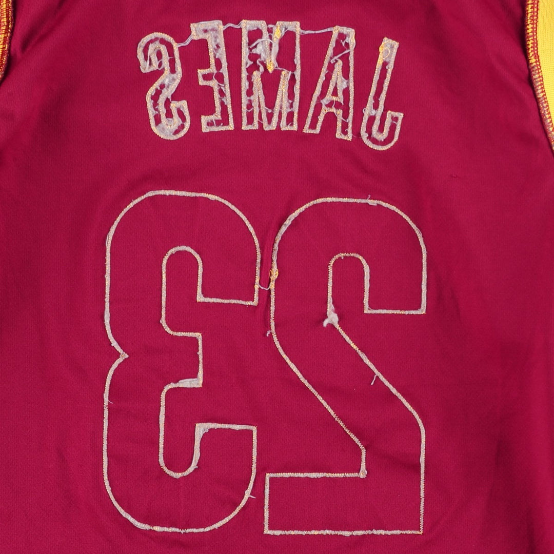 Adidas NBA Cleveland Cavaliers Swingman Game Shirt Replica Uniform (Men's Size S) unclear burgundy type Vintage Second Hand