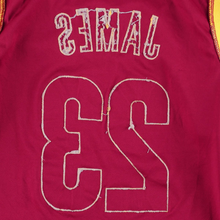 Adidas NBA Cleveland Cavaliers Swingman Game Shirt Replica Uniform (Men's Size S) unclear burgundy type Vintage Second Hand