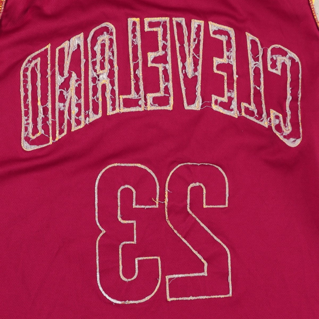 Adidas NBA Cleveland Cavaliers Swingman Game Shirt Replica Uniform (Men's Size S) unclear burgundy type Vintage Second Hand