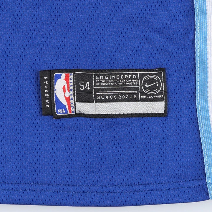 Nike NBA Los Angeles Lakers Mesh Game Shirt Replica Uniform (Men's Size L) unclear blue type Vintage Second Hand