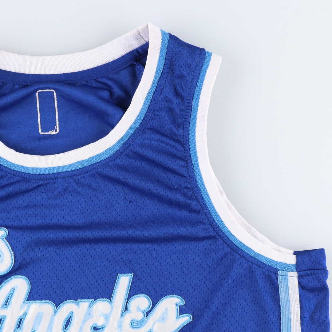 Nike NBA Los Angeles Lakers Mesh Game Shirt Replica Uniform (Men's Size L) unclear blue type Vintage Second Hand