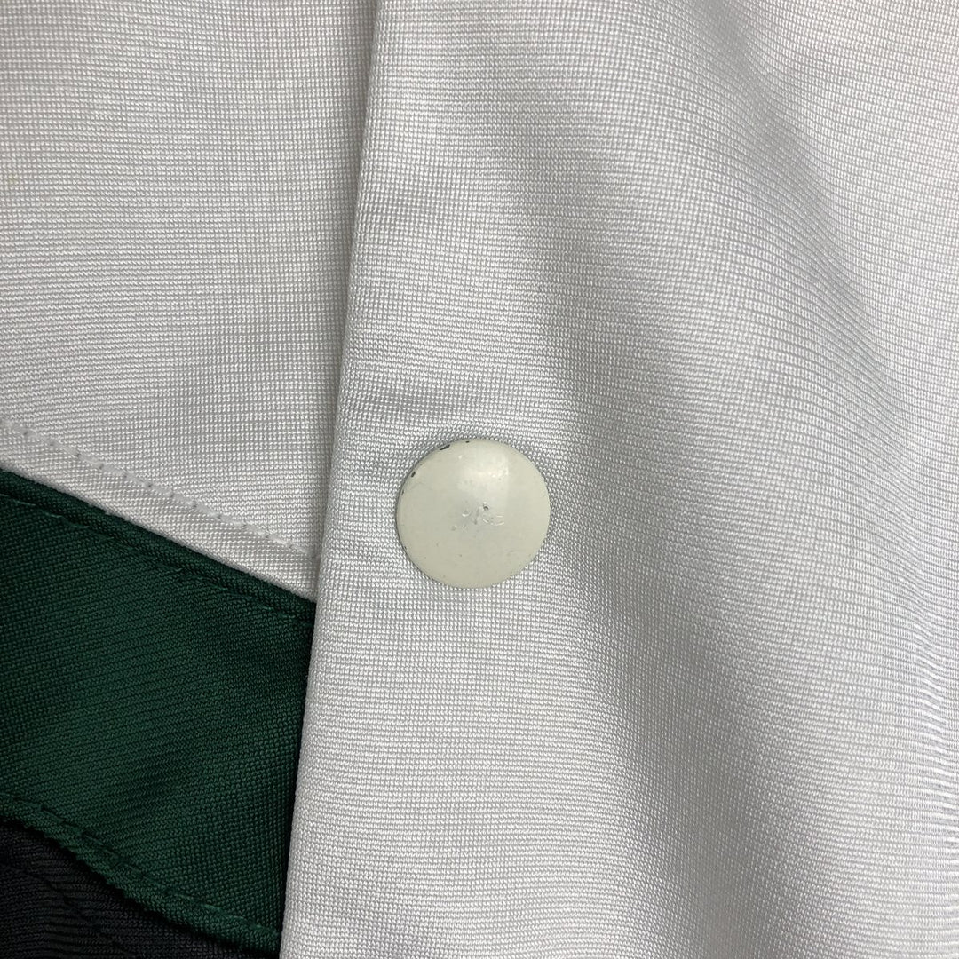 90'S Champion collared game shirt, made in USA, men's size M equivalent, vintage. polyester white type Vintage Second Hand