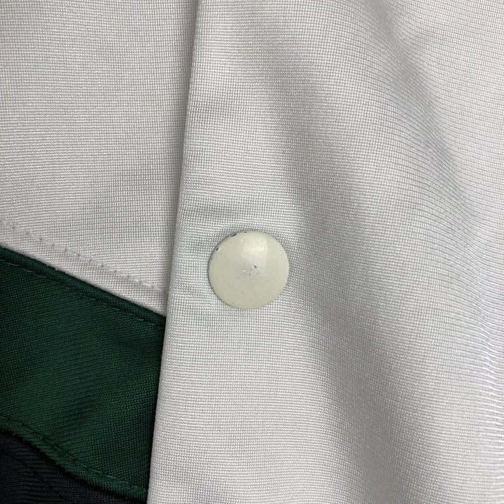 90'S Champion collared game shirt, made in USA, men's size M equivalent, vintage. polyester white type Vintage Second Hand