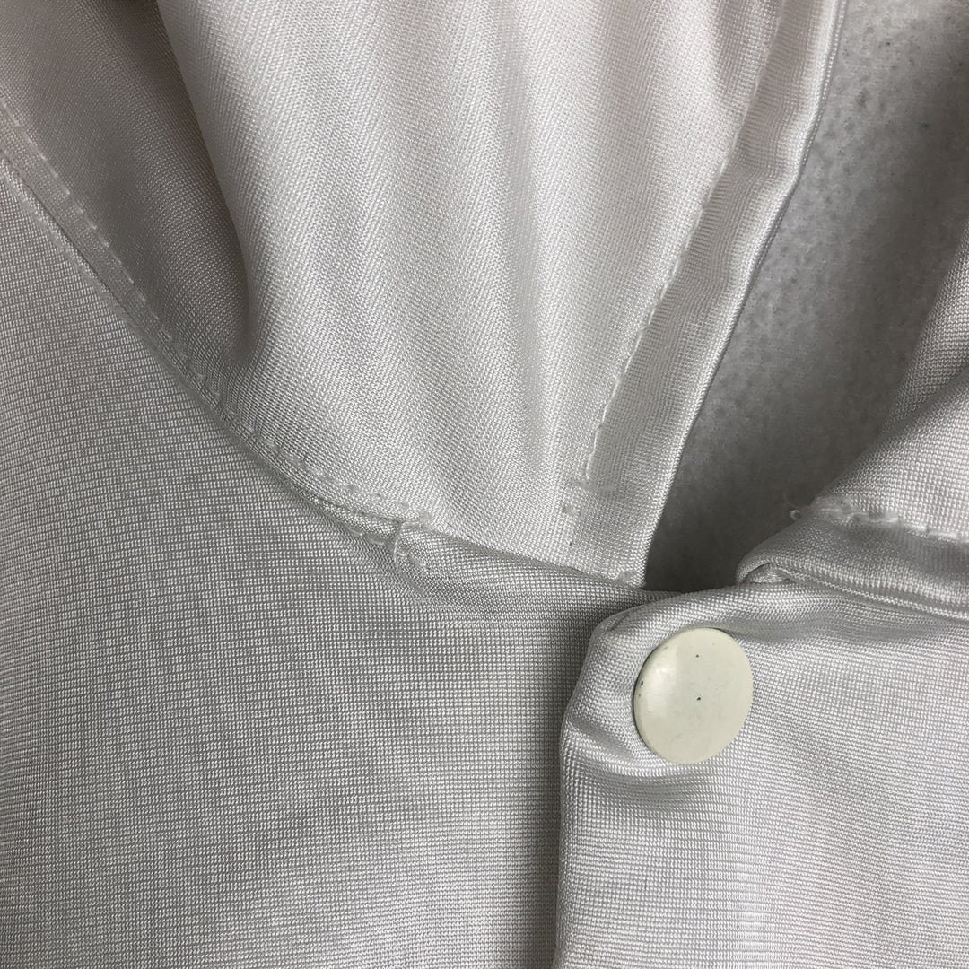 90'S Champion collared game shirt, made in USA, men's size M equivalent, vintage. polyester white type Vintage Second Hand