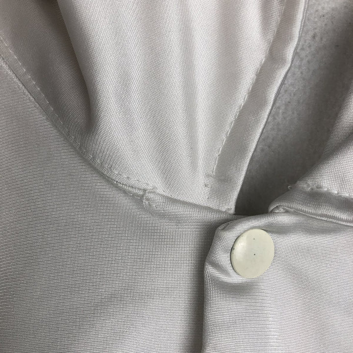 90'S Champion collared game shirt, made in USA, men's size M equivalent, vintage. polyester white type Vintage Second Hand