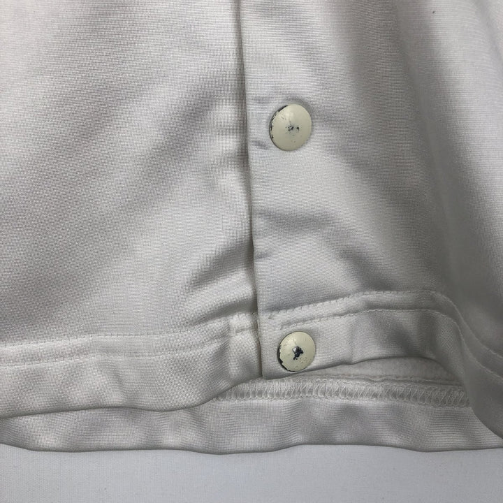 90'S Champion collared game shirt, made in USA, men's size M equivalent, vintage. polyester white type Vintage Second Hand