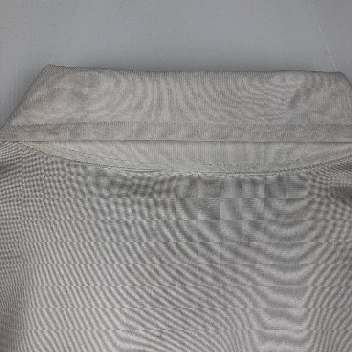 90'S Champion collared game shirt, made in USA, men's size M equivalent, vintage. polyester white type Vintage Second Hand