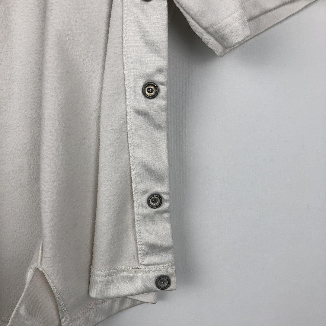 90'S Champion collared game shirt, made in USA, men's size M equivalent, vintage. polyester white type Vintage Second Hand