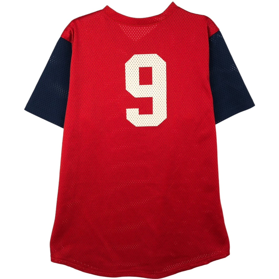 SMASH Athletics MLB St. Louis Cardinals Henley Neck Mesh Game Shirt Baseball Shirt Men's Size L (approx.) Nylon red type Vintage Second Hand