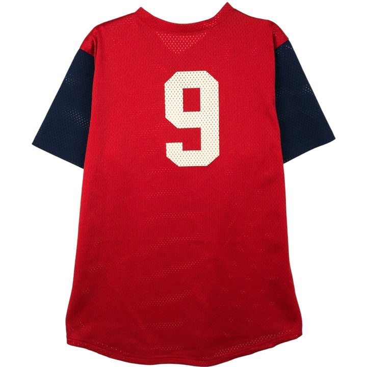 SMASH Athletics MLB St. Louis Cardinals Henley Neck Mesh Game Shirt Baseball Shirt Men's Size L (approx.) Nylon red type Vintage Second Hand