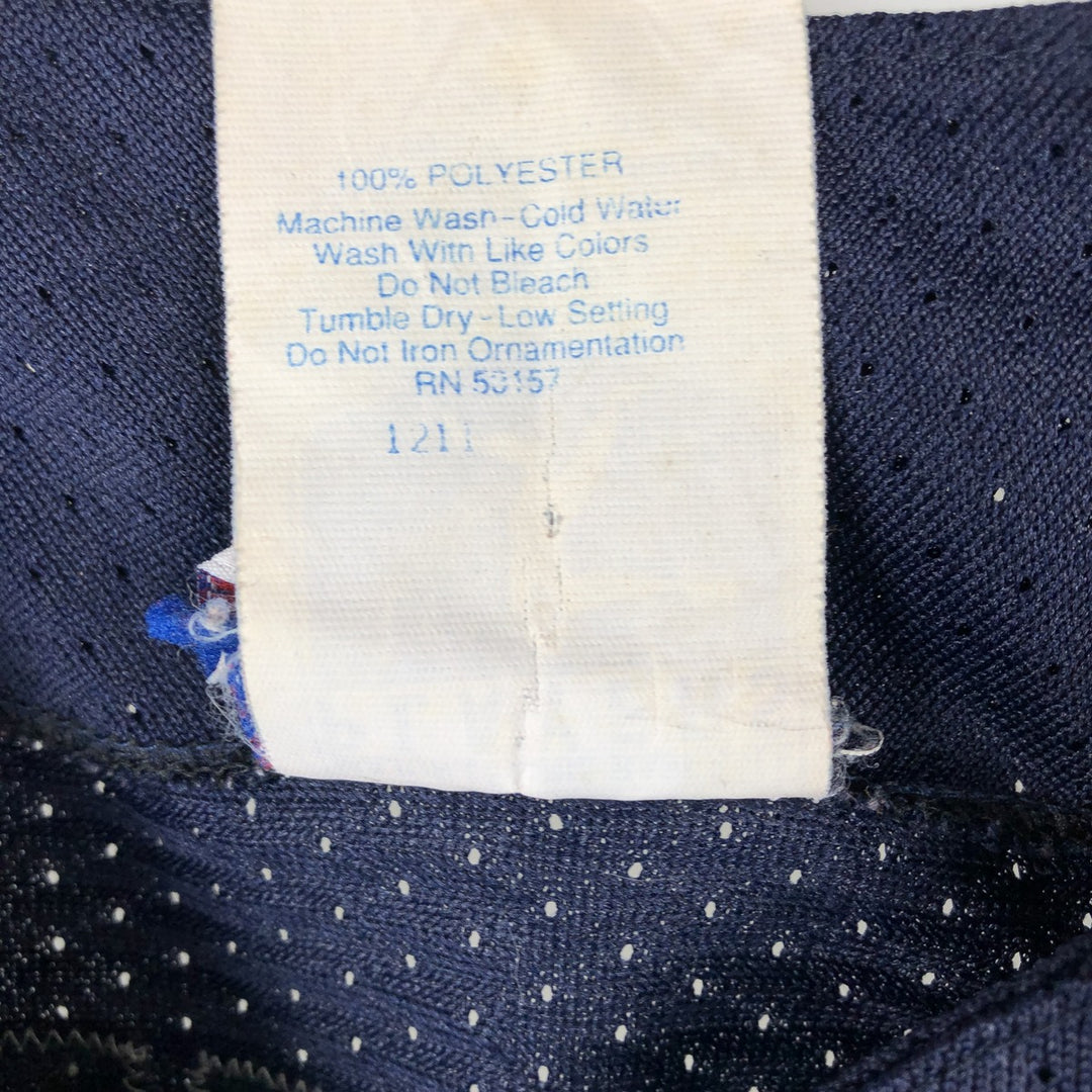 90'S Majestic MLB Seattle Mariners Mesh Game Shirt Baseball Shirt Made in USA Men's Size M (approx.) polyester navy blue type Vintage Second Hand