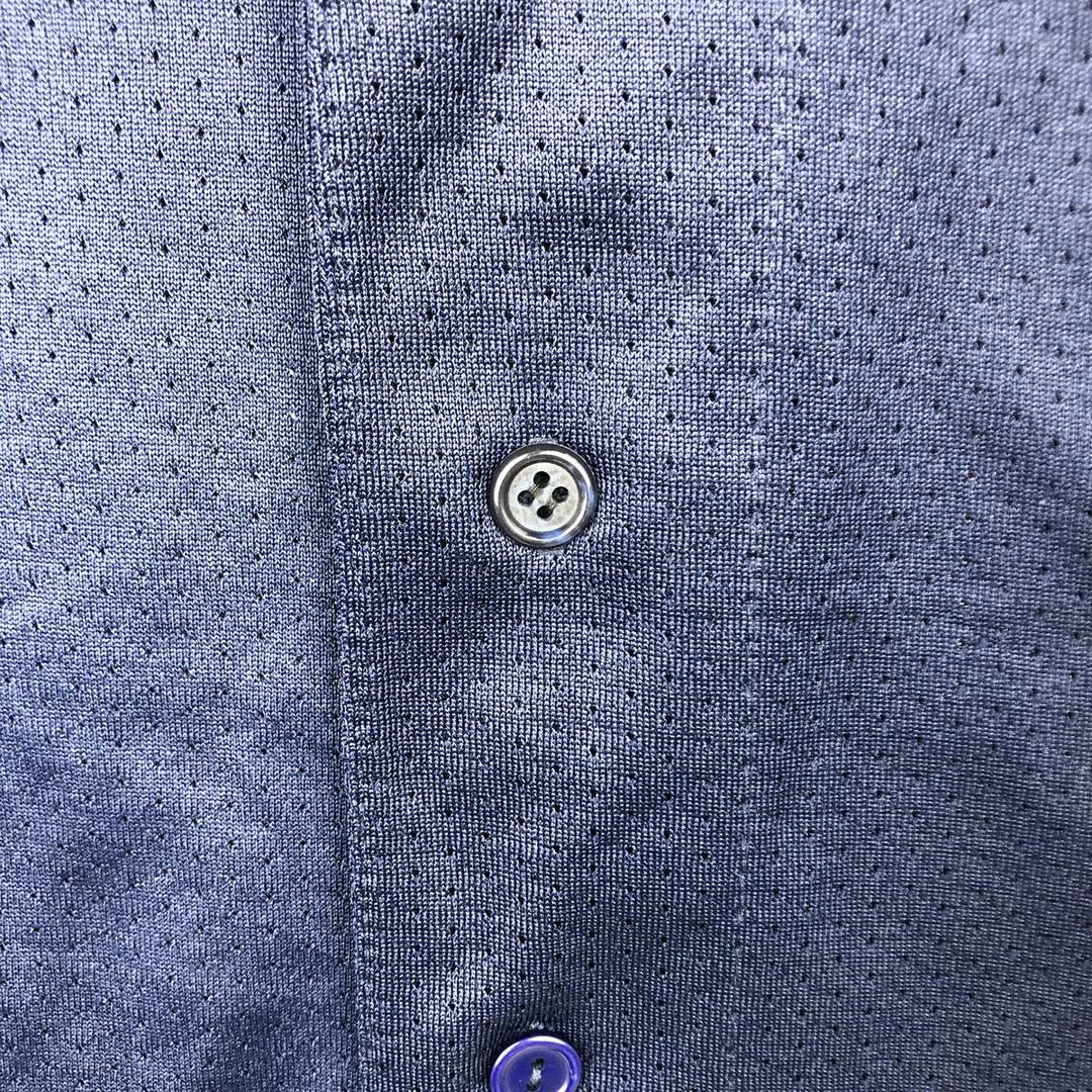 90'S Majestic MLB Seattle Mariners Mesh Game Shirt Baseball Shirt Made in USA Men's Size M (approx.) polyester navy blue type Vintage Second Hand