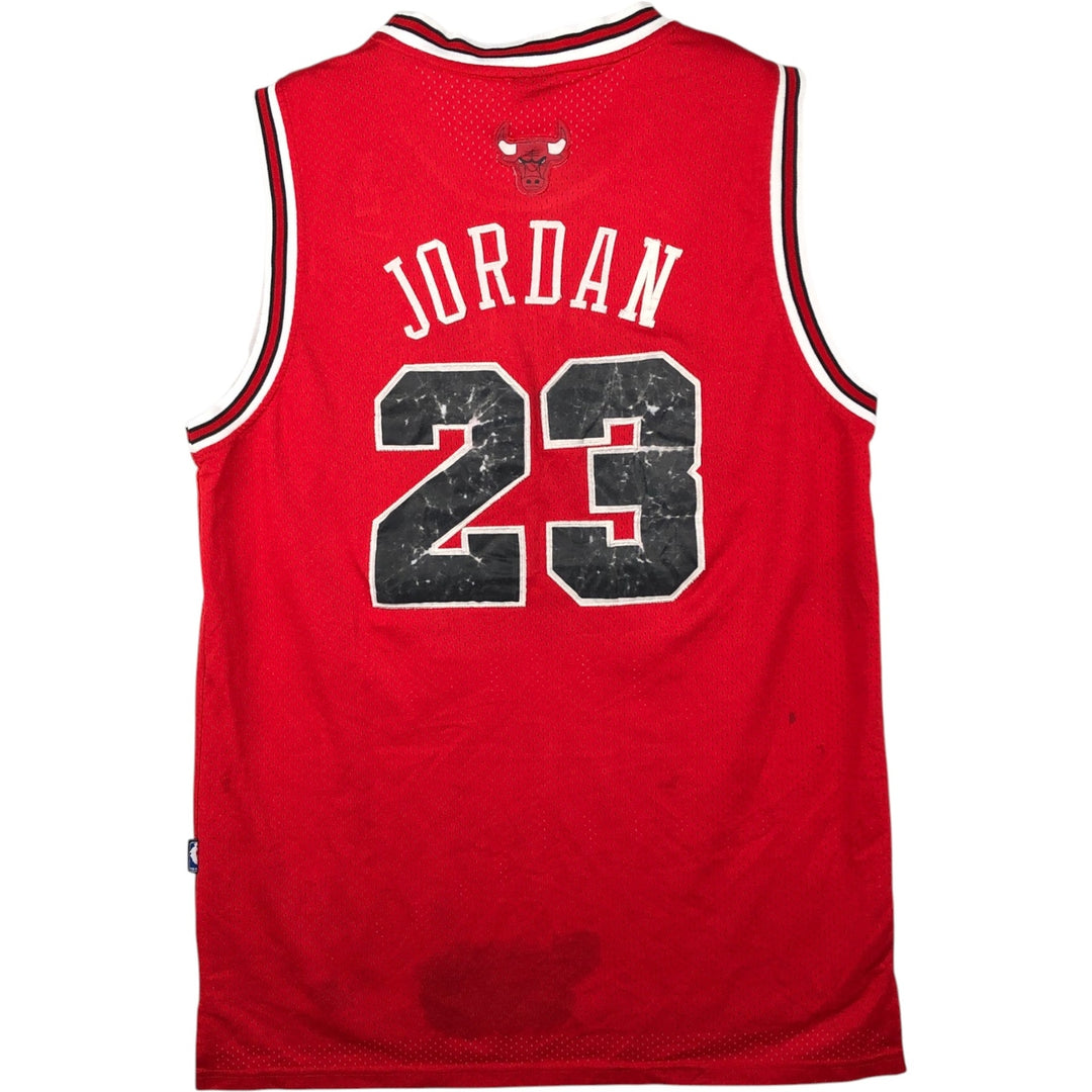 2000'S Nike TEAM NBA Chicago Bulls Michael Jordan Mesh Game Shirt Replica Uniform (Men's XL equivalent) unclear red type Vintage Second Hand