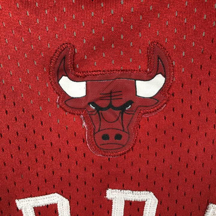 2000'S Nike TEAM NBA Chicago Bulls Michael Jordan Mesh Game Shirt Replica Uniform (Men's XL equivalent) unclear red type Vintage Second Hand