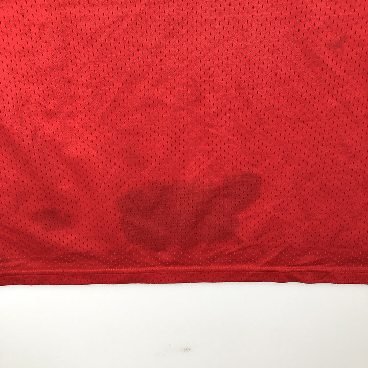 2000'S Nike TEAM NBA Chicago Bulls Michael Jordan Mesh Game Shirt Replica Uniform (Men's XL equivalent) unclear red type Vintage Second Hand