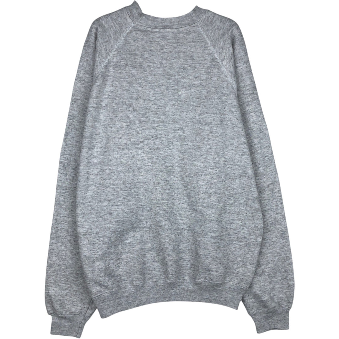80'S Hanes Blue Tag Einstein Print Sweatshirt, Made in USA, Men's XL (approx.), Vintage cotton gray type Vintage Second Hand