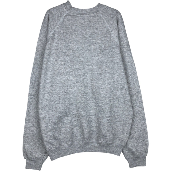 80'S Hanes Blue Tag Einstein Print Sweatshirt, Made in USA, Men's XL (approx.), Vintage cotton gray type Vintage Second Hand