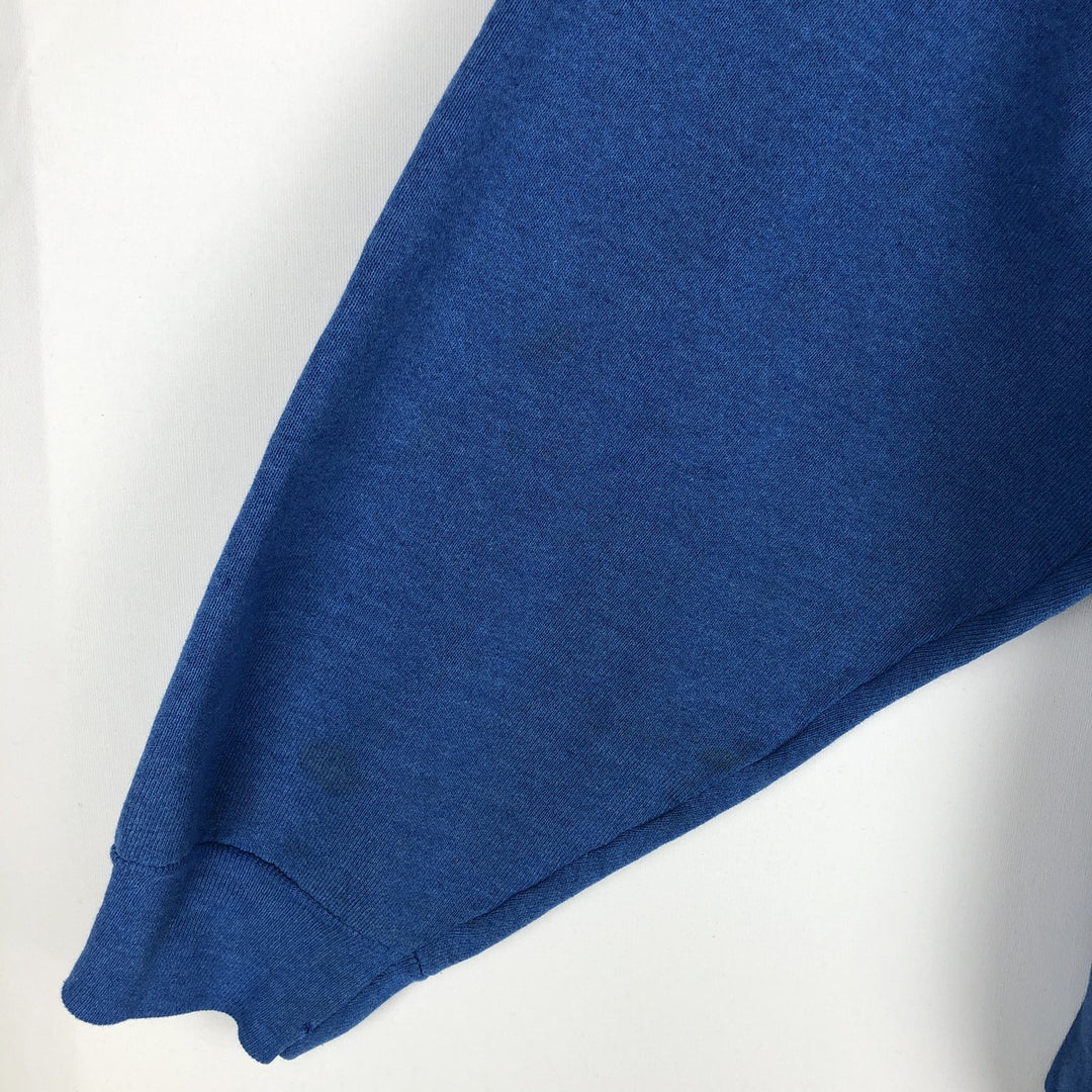 ~90'S Screen Stars Print Sweatshirt, Men's Size L (approx.), Vintage unclear blue type Vintage Second Hand