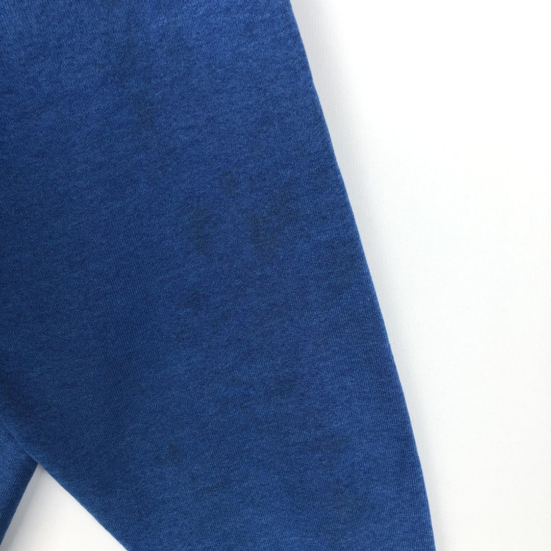 ~90'S Screen Stars Print Sweatshirt, Men's Size L (approx.), Vintage unclear blue type Vintage Second Hand