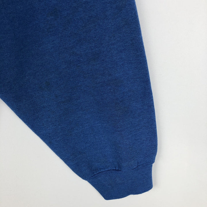 ~90'S Screen Stars Print Sweatshirt, Men's Size L (approx.), Vintage unclear blue type Vintage Second Hand