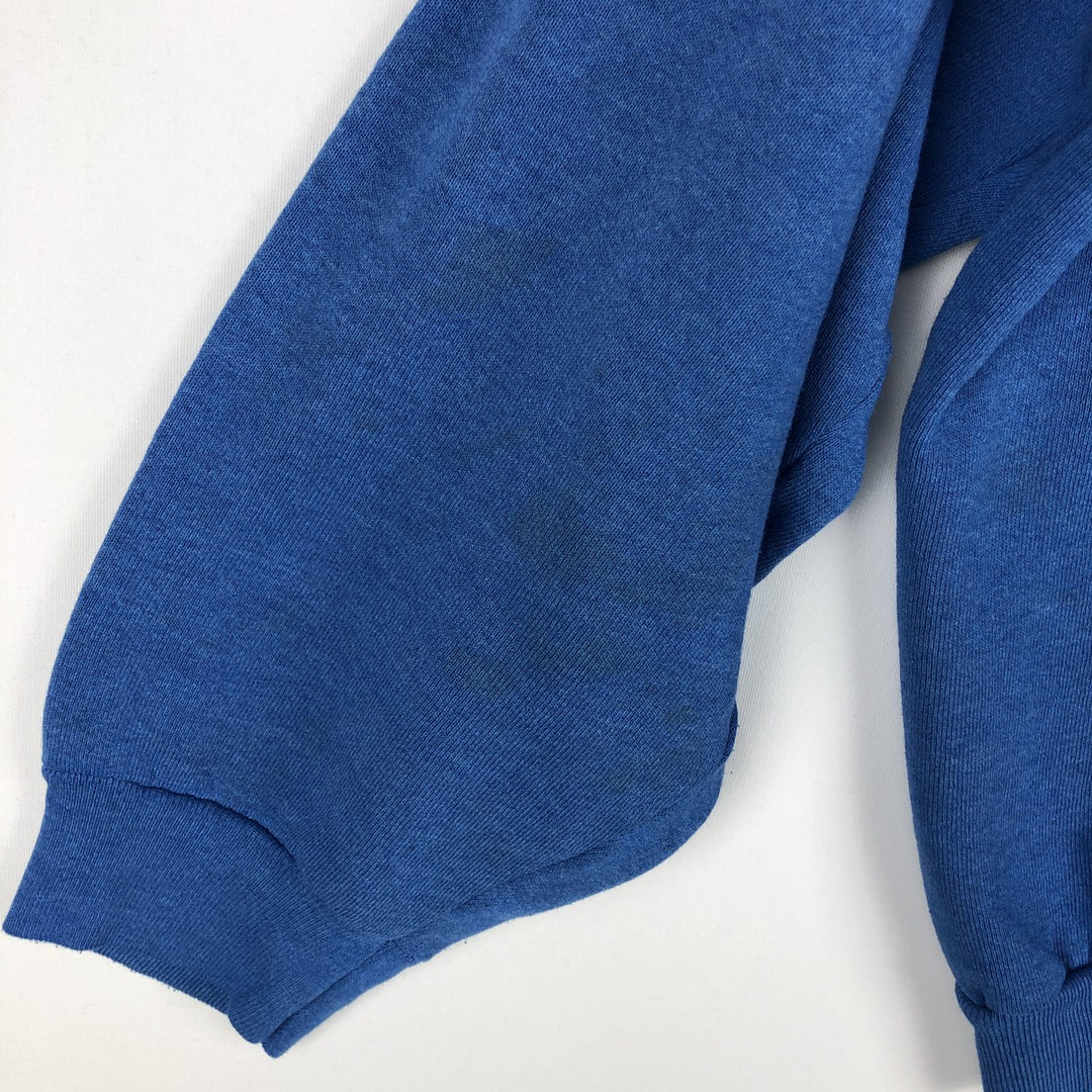 ~90'S Screen Stars Print Sweatshirt, Men's Size L (approx.), Vintage unclear blue type Vintage Second Hand