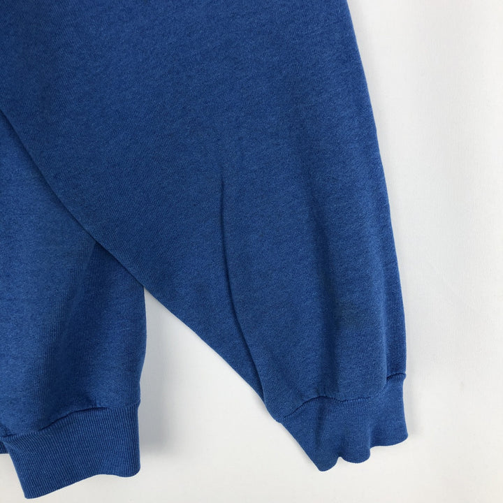 ~90'S Screen Stars Print Sweatshirt, Men's Size L (approx.), Vintage unclear blue type Vintage Second Hand
