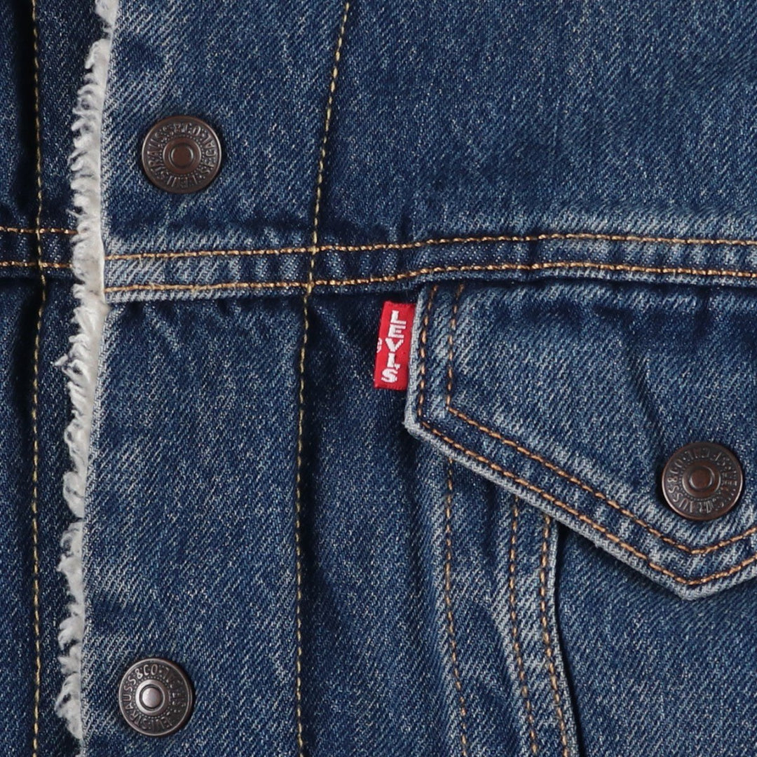 Levi's LEVI'S PREMIUM padded denim jacket, size M, men's cotton blue type Vintage Second Hand