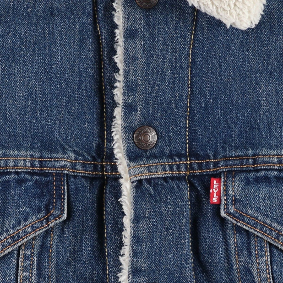 Levi's LEVI'S PREMIUM padded denim jacket, size M, men's cotton blue type Vintage Second Hand