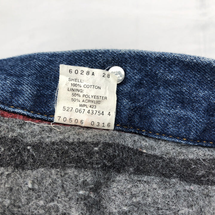 ~90'S Levi's 70506-0316 Denim Jacket, Made in USA, Men's Size M (approx.), Vintage cotton blue type Vintage Second Hand