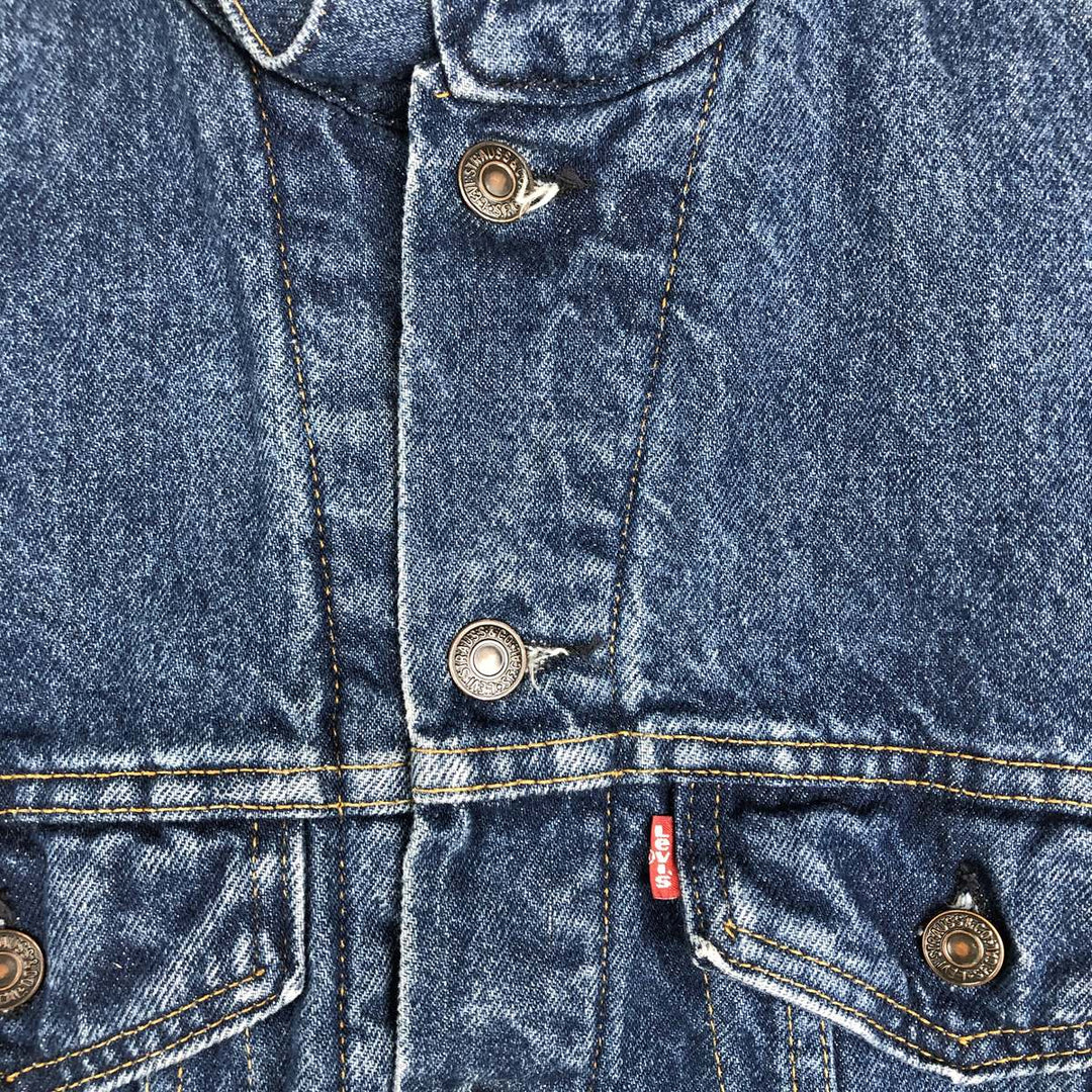 ~90'S Levi's 70506-0316 Denim Jacket, Made in USA, Men's Size M (approx.), Vintage cotton blue type Vintage Second Hand