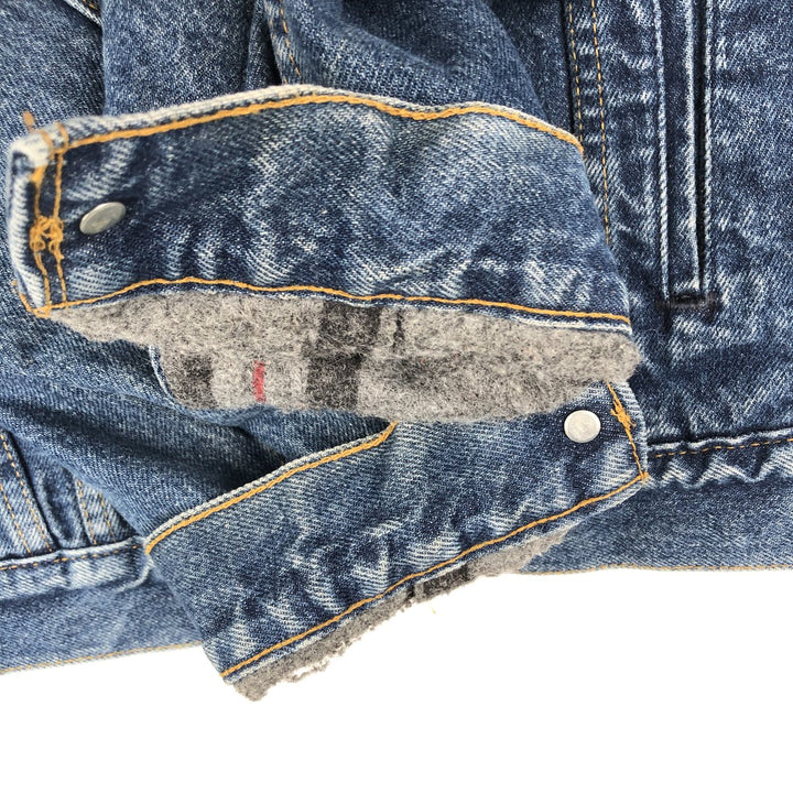 ~90'S Levi's 70506-0316 Denim Jacket, Made in USA, Men's Size M (approx.), Vintage cotton blue type Vintage Second Hand