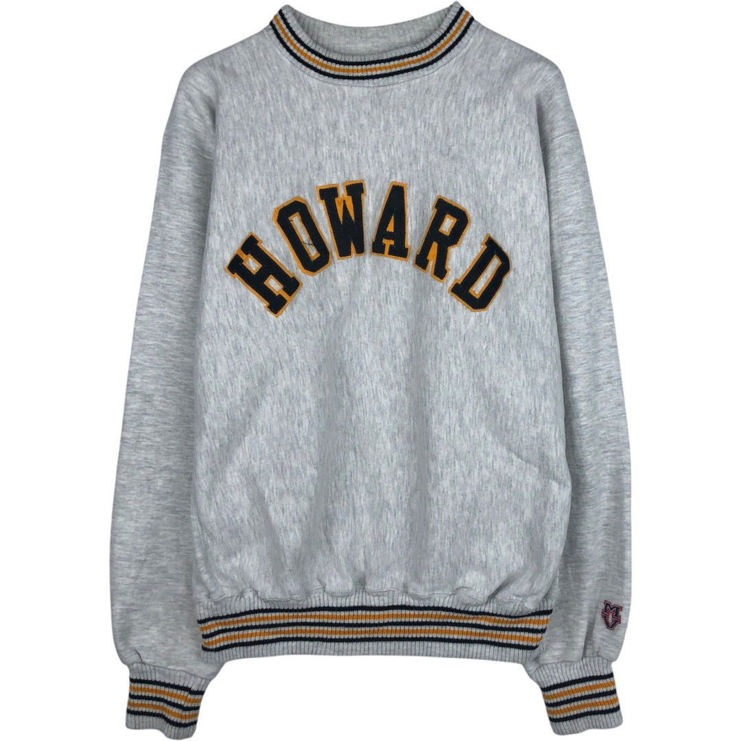 Vintage 90'S MV SPORT PRO WEAVE college sweatshirt, made in the USA, men's size XL cotton gray type Vintage Second Hand