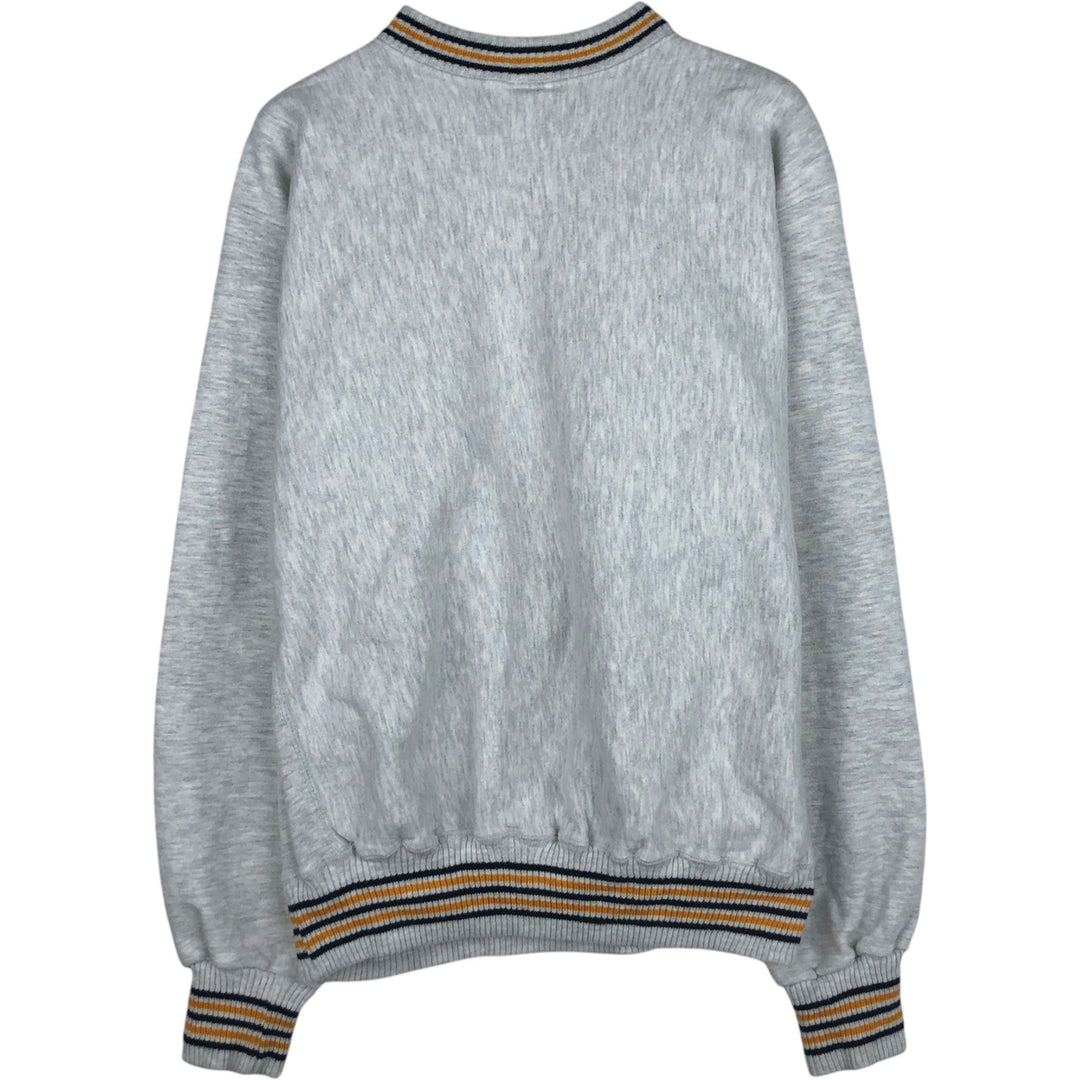 Vintage 90'S MV SPORT PRO WEAVE college sweatshirt, made in the USA, men's size XL cotton gray type Vintage Second Hand
