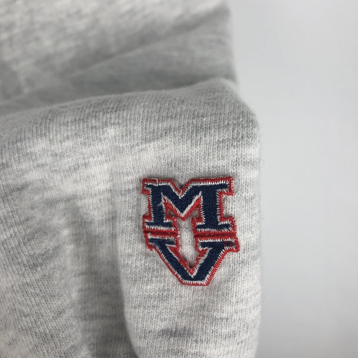Vintage 90'S MV SPORT PRO WEAVE college sweatshirt, made in the USA, men's size XL cotton gray type Vintage Second Hand