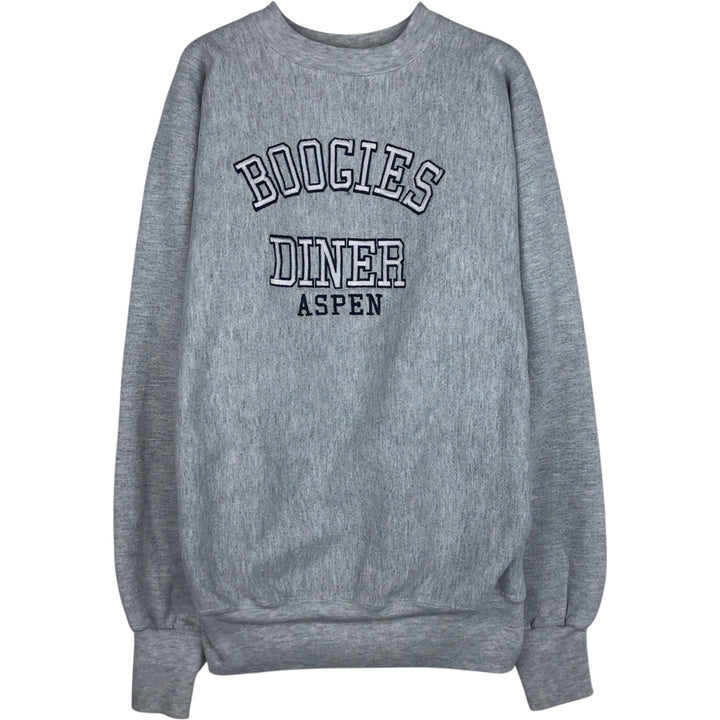 90'S RUGGED SWEATS Sweatshirt, Made in USA, Men's XL equivalent, Vintage cotton gray type Vintage Second Hand