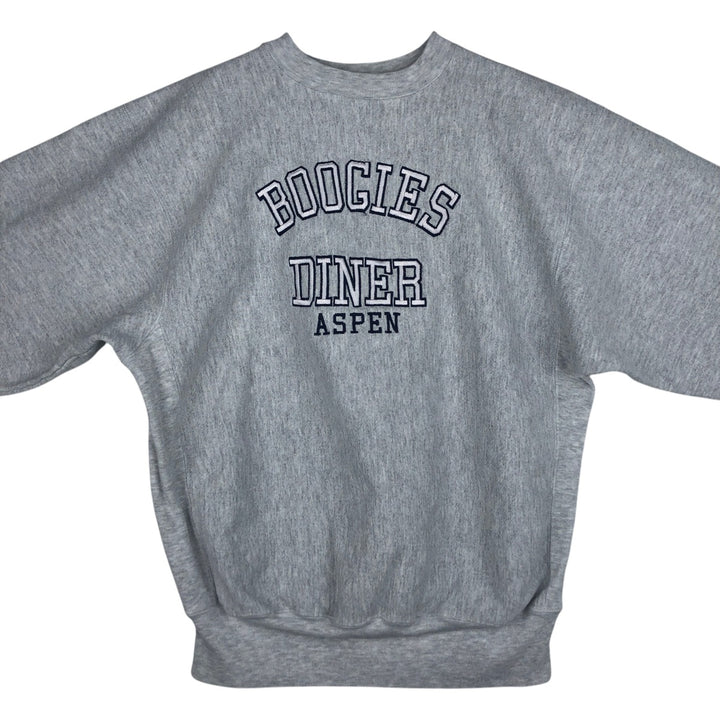 90'S RUGGED SWEATS Sweatshirt, Made in USA, Men's XL equivalent, Vintage cotton gray type Vintage Second Hand