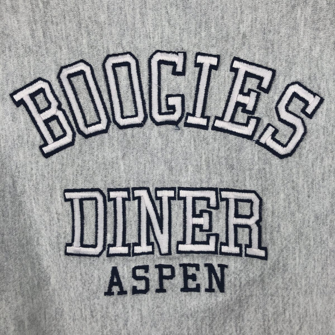90'S RUGGED SWEATS Sweatshirt, Made in USA, Men's XL equivalent, Vintage cotton gray type Vintage Second Hand
