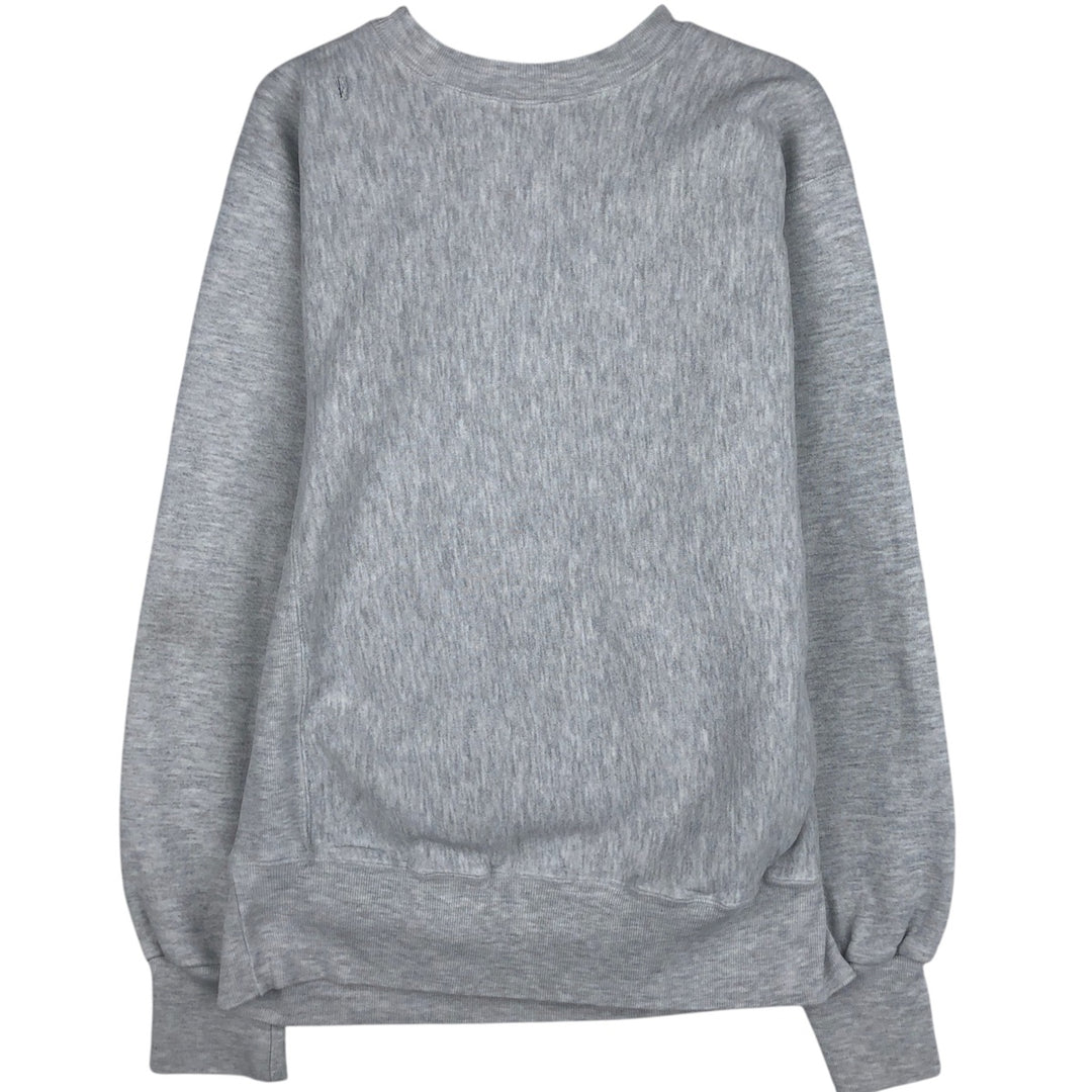 College sweatshirt, men's size S (equivalent), vintage. unclear gray type Vintage Second Hand