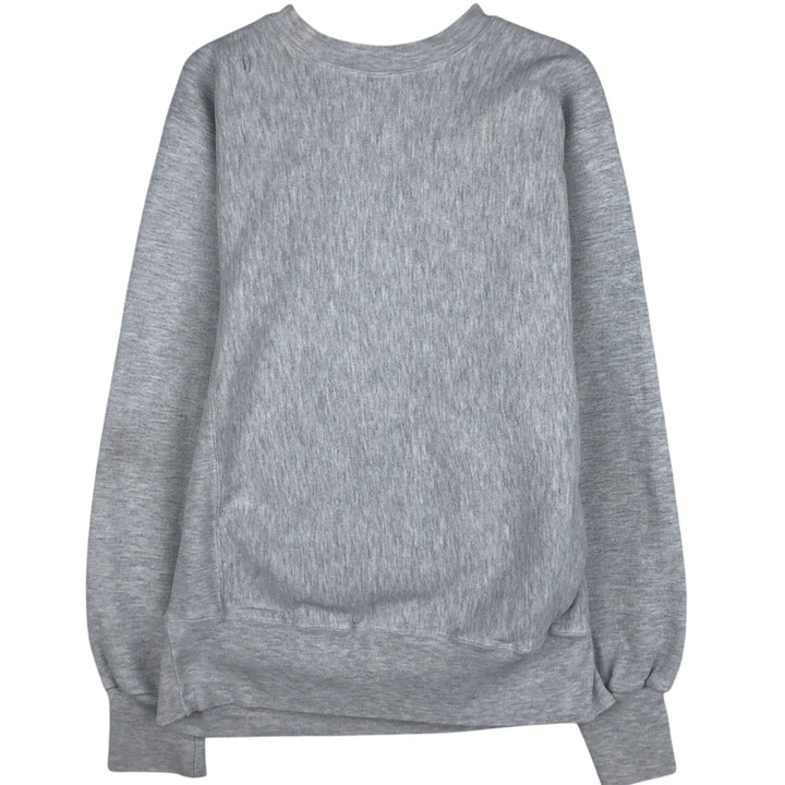 College sweatshirt, men's size S (equivalent), vintage. unclear gray type Vintage Second Hand