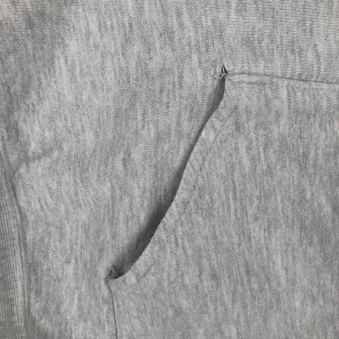 College sweatshirt, men's size S (equivalent), vintage. unclear gray type Vintage Second Hand