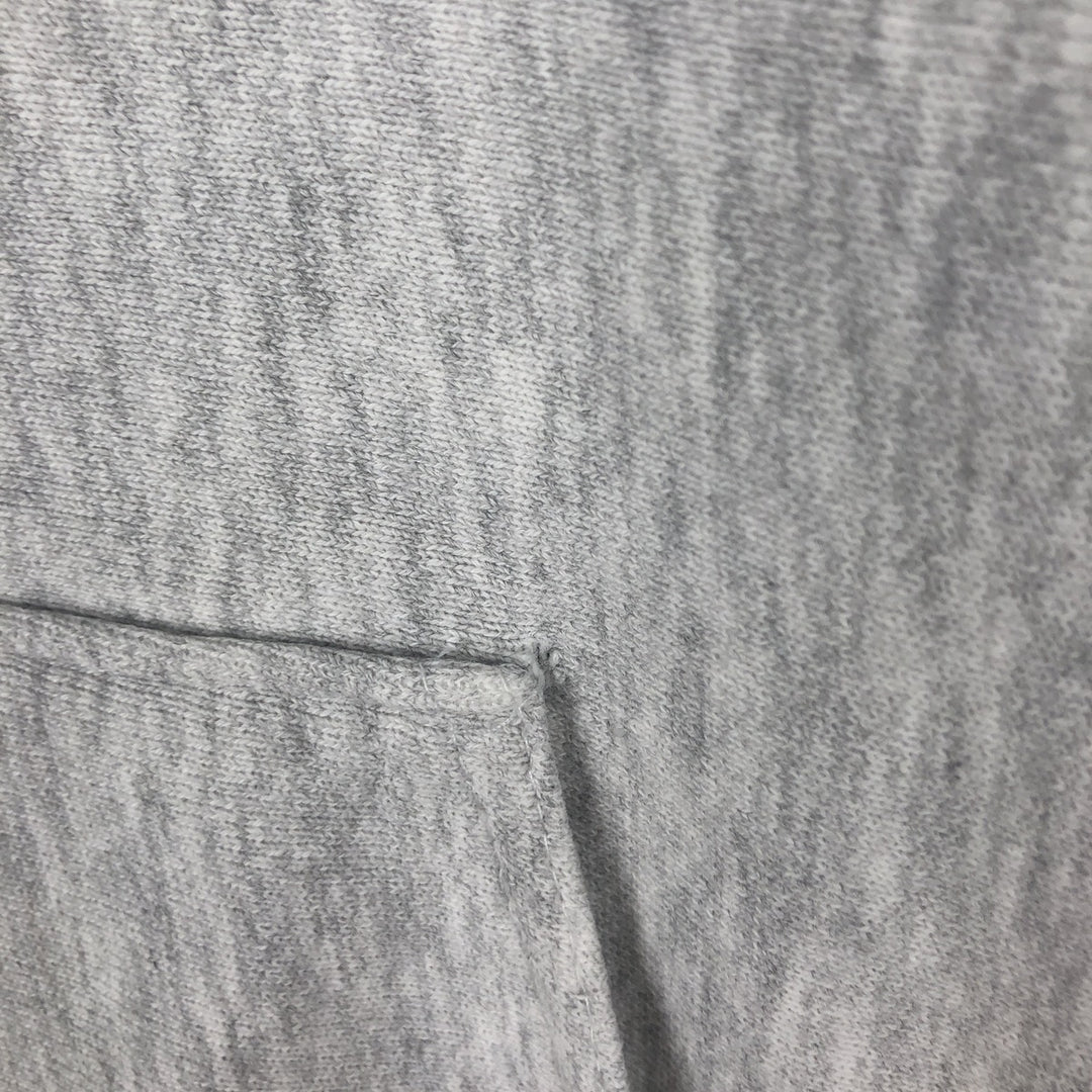 College sweatshirt, men's size S (equivalent), vintage. unclear gray type Vintage Second Hand