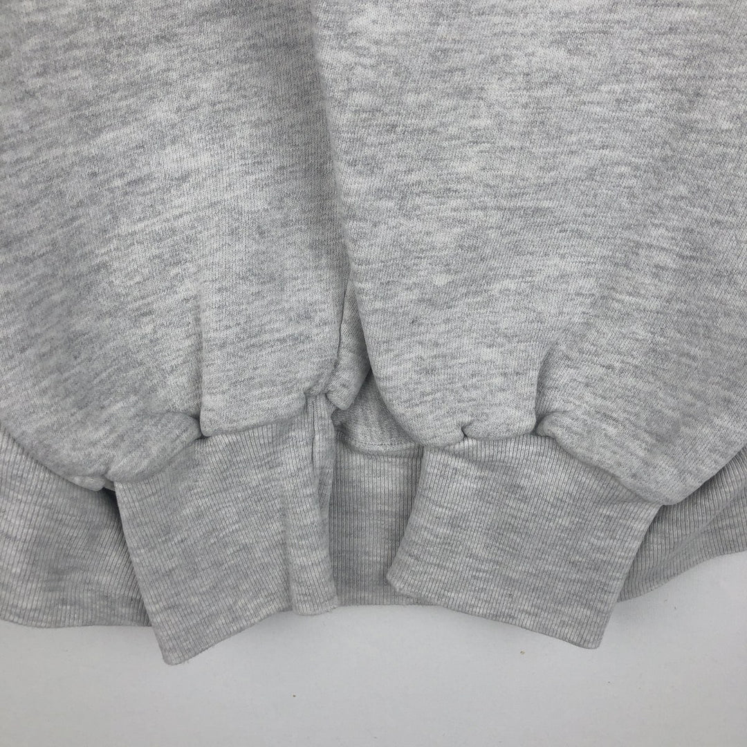 College sweatshirt, men's size S (equivalent), vintage. unclear gray type Vintage Second Hand