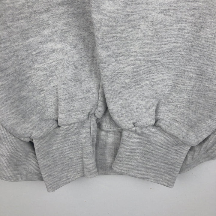College sweatshirt, men's size S (equivalent), vintage. unclear gray type Vintage Second Hand