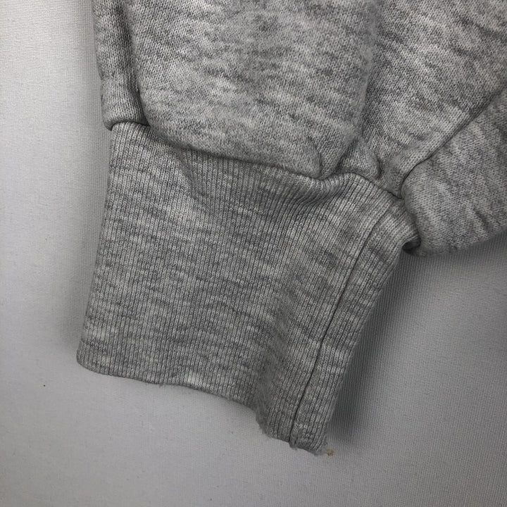 College sweatshirt, men's size S (equivalent), vintage. unclear gray type Vintage Second Hand